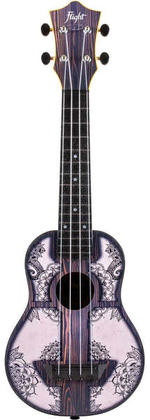TUS40 Travel Ukulele - Mandala Wood -