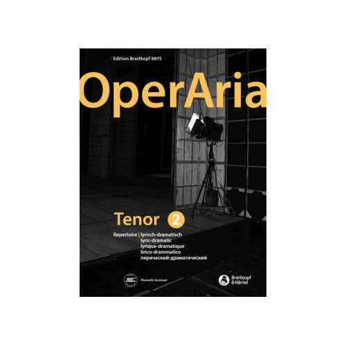 Edition Breitkopf Operaria Ténor 2