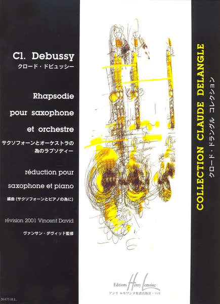 Lemoine Debussy C. - Rhapsodie - Saxophone Mib Piano