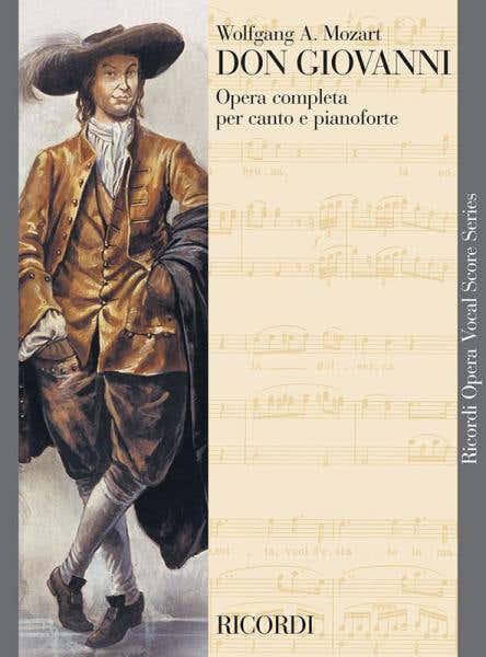 Ricordi Mozart W.a. - Don Giovanni - Chant et Piano