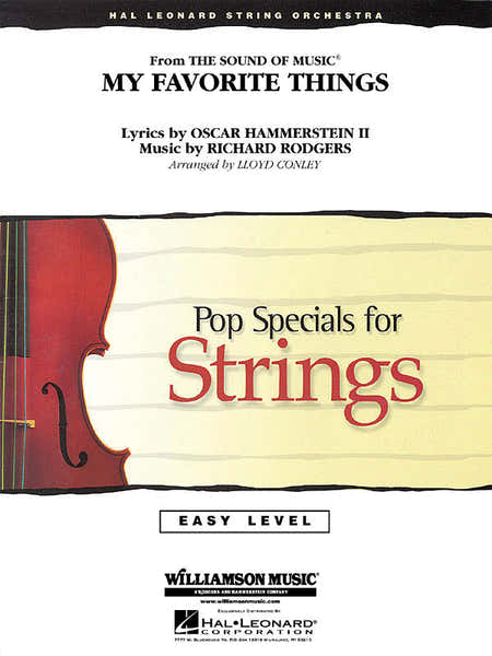 Hal Leonard My Favorite Things (from The Sound of Music¸)