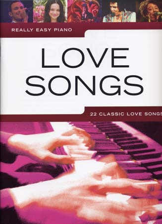 Wise Publications Really Easy Piano - Love Songs