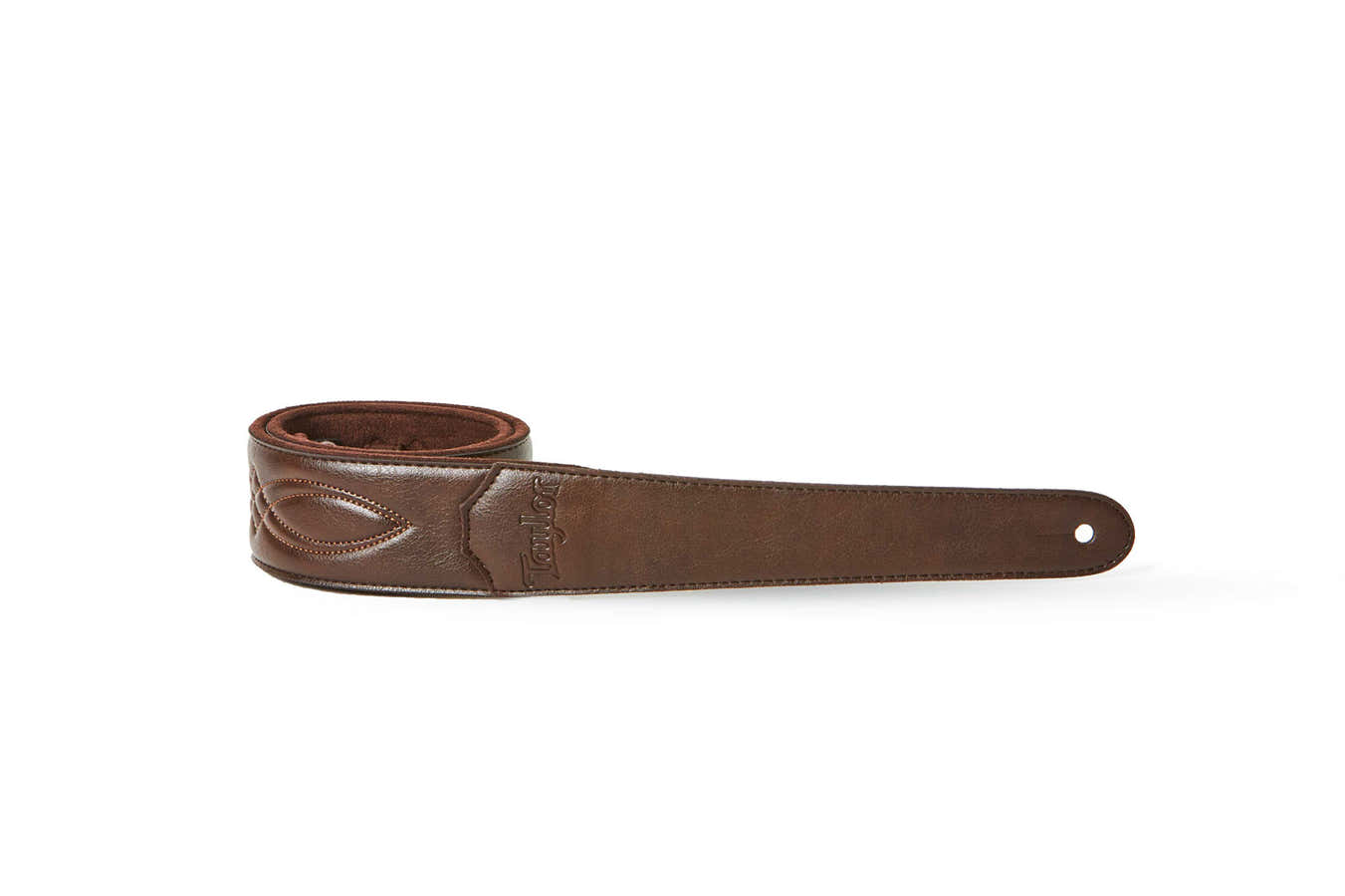 4200-20 Strap Vegan Leather Chocolate Brown 2"