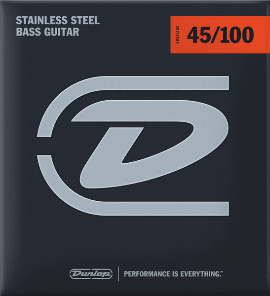 Dunlop DBS45100 Stainless Steel Medium Light 45-100