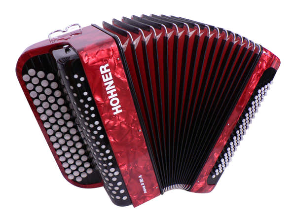 Hohner NOVA II 80A RED BUTTONS