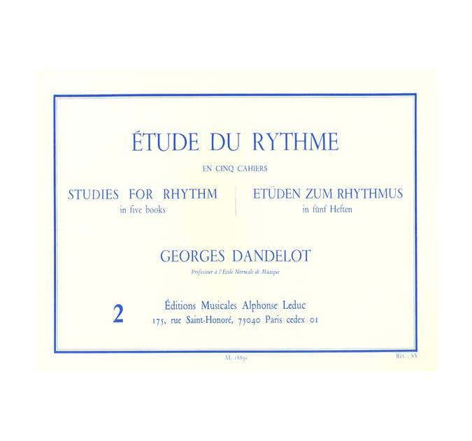 Dandelot Georges - Etude Du Rythme Vol.2