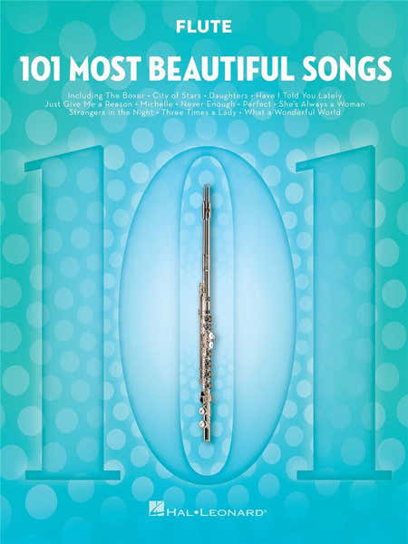 Hal Leonard 101 Most Beautiful Songs - Flûte