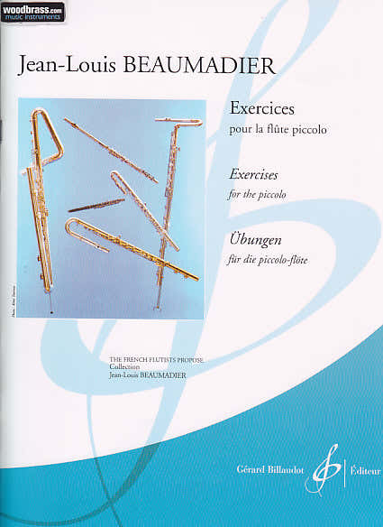 Billaudot Beaumadier JEAN-louis - Exercices - Flute Piccolo