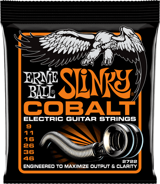 Ernie Ball 2722 Cobalt Hybrid Slinky 9-46