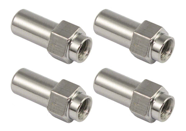 Sparedrum SN-HE-21B - SWIVEL NUT 21.5MM HEX HEAD - BRASS (X4)