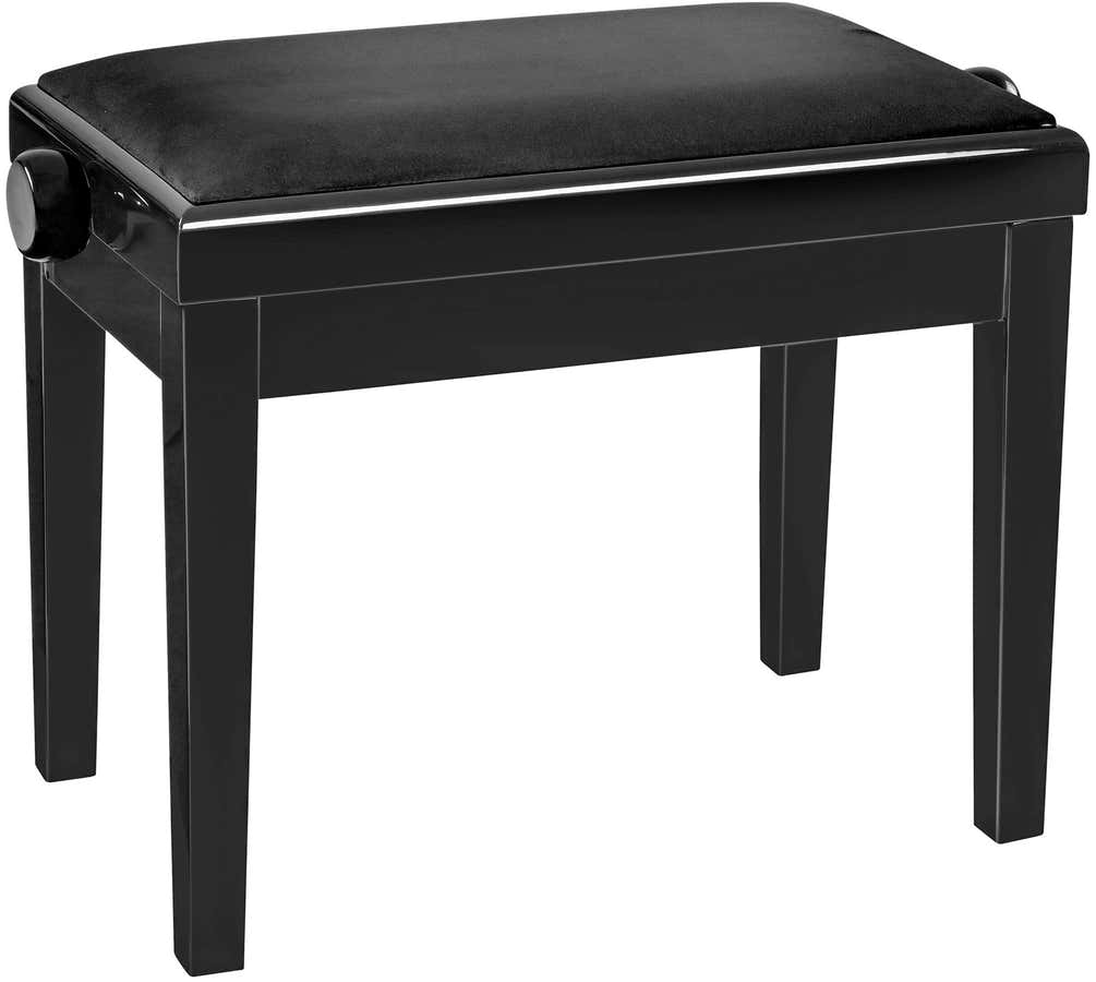 Keyboard bench 13975 Gloss black