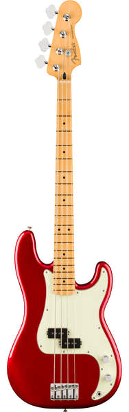 Precision Bass 75 Anni Player II, MN Candy Apple Red