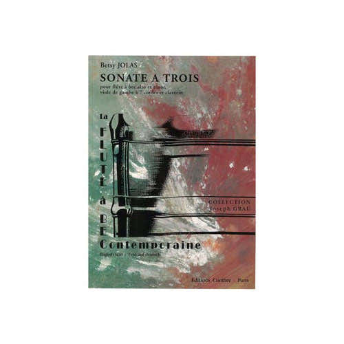 Combre Jolas - Sonate À 3 - Flûte À Bec Alto Et Tr Viole De Gambe Et Clavecin