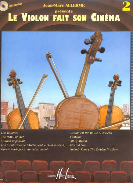 Lemoine Alle - Le Violon Fait Son Cinema Vol.2 + Cd - Violon Piano