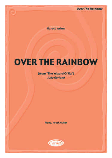 Carisch OVER THE RAINBOW - PVG