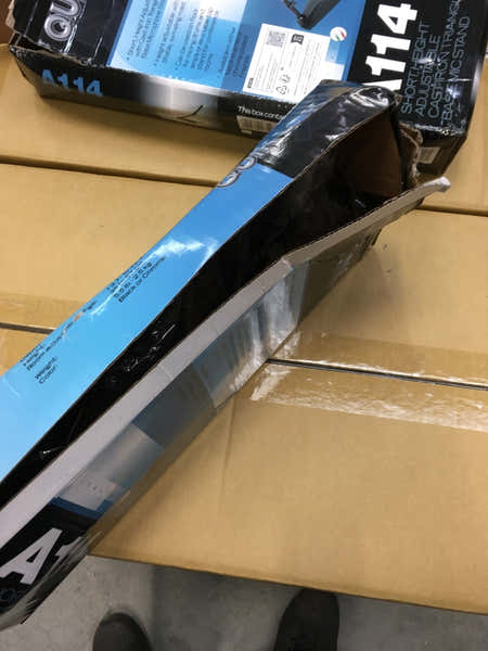 Quiklok A114 Black Stand - B Stock