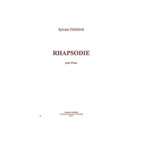 Combre Thomas Sylvain - Rhapsodie - Piano