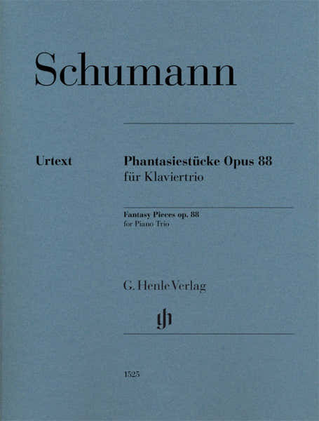 Henle Verlag Schumann Robert - Phantasiestucke Op.88 - Piano Trio
