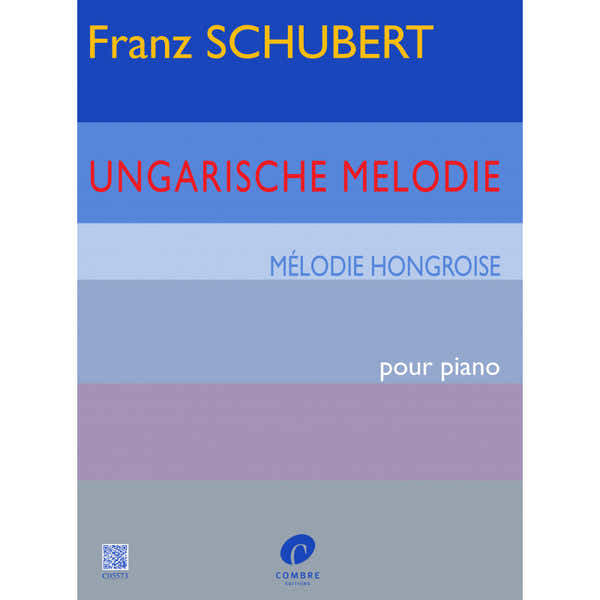 Combre Schubert Franz - Ungarische Melodie - Piano