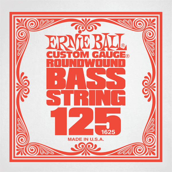 Ernie Ball .125 NICKEL WOUND ELECTRIC BASS STRING SINGLE