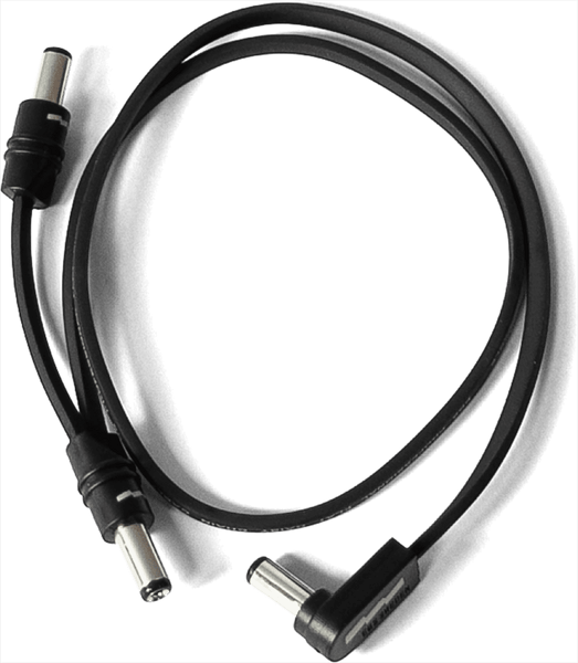 POWER CABLE STRAIGHT-ANGLED - 48CM - PARALLEL - AMPERE+