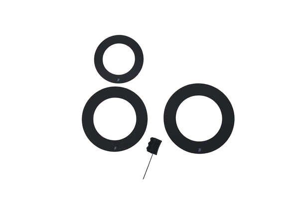 Tama SOFT SOUND RING SET 10/13/14 DRUM KIT