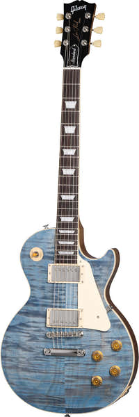 Gibson USA Les Paul Standard 50s Figured Top Ocean Blue Original