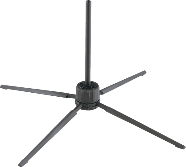 K&M 15252--55 BLACK ALTO / TENOR RECORDER STAND