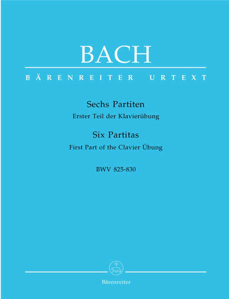 Barenreiter Bach J.S. - Six Partitas BWV 825-830 - Piano