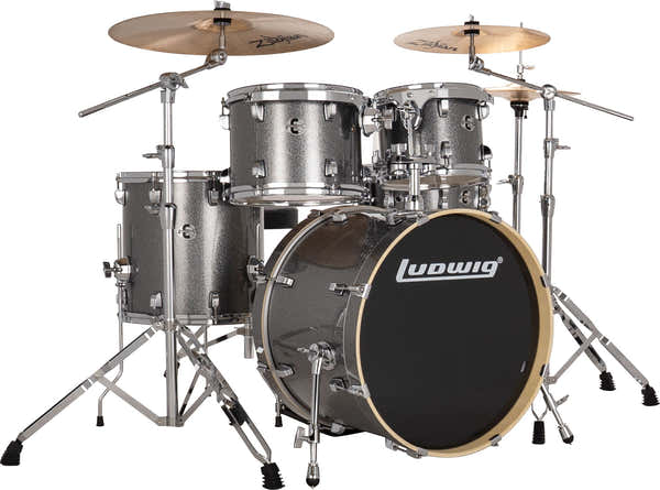 Ludwig Drums Fusion 20" Evolution Platinum