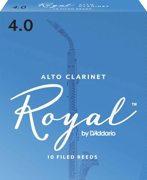 RDB1040 - RICO ROYAL ALTO CLARINET REEDS FORCE 4.0 BOX OF 10