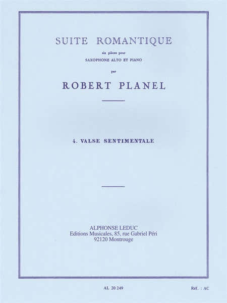 Leduc Suite Romantique No.4 Valse Sentimentale
