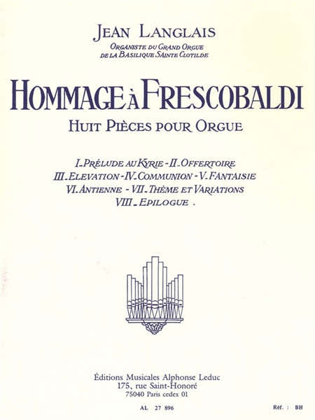 Leduc Hommage à Frescobaldi