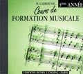Lemoine Labrousse Marguerite - Cours De Formation Musicale Vol.3 - CD Seul