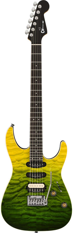 Pro-Mod Plus Dinky DK24 HSS 2PT EB QM Ebo Zombie Fade