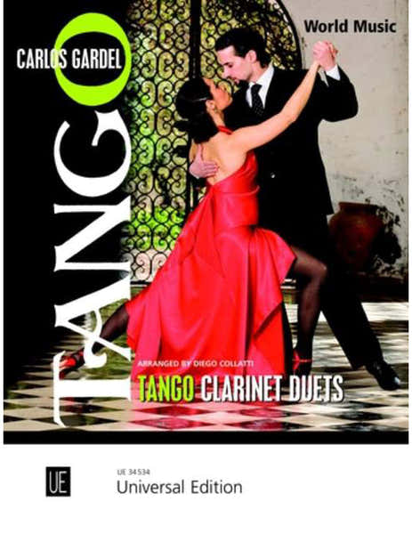 Universal Edition Gardel - Tango Clarinette Duets - 2 Clarinettes