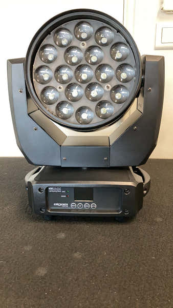 Algam Lighting Moving Head Wash Zoom 19 X 15W LEDs 4-in-1 - B Stock