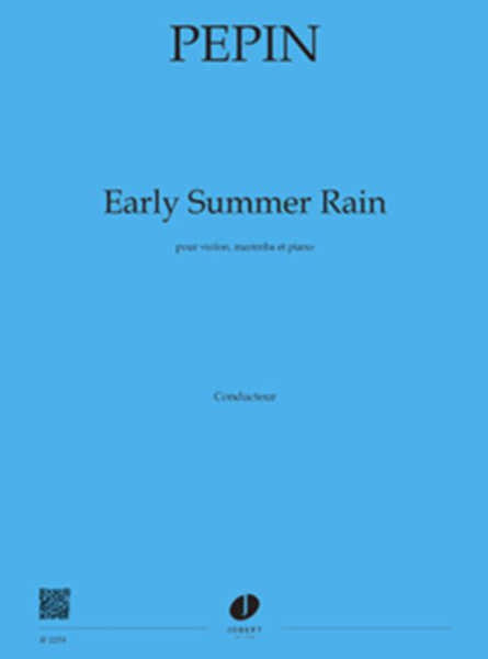 Jobert Pepin - Early Summer Rain - Violon Marimba Et Piano