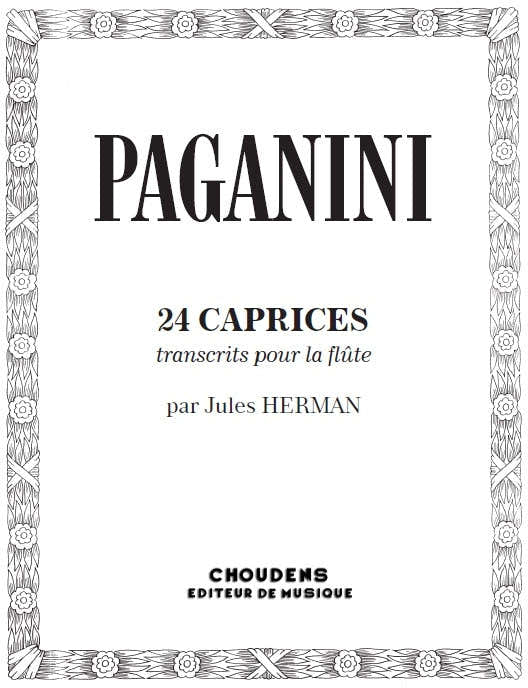 24 Caprices For Solo Flute