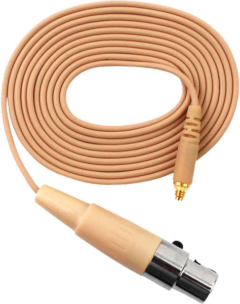 Beige mini XLR cable