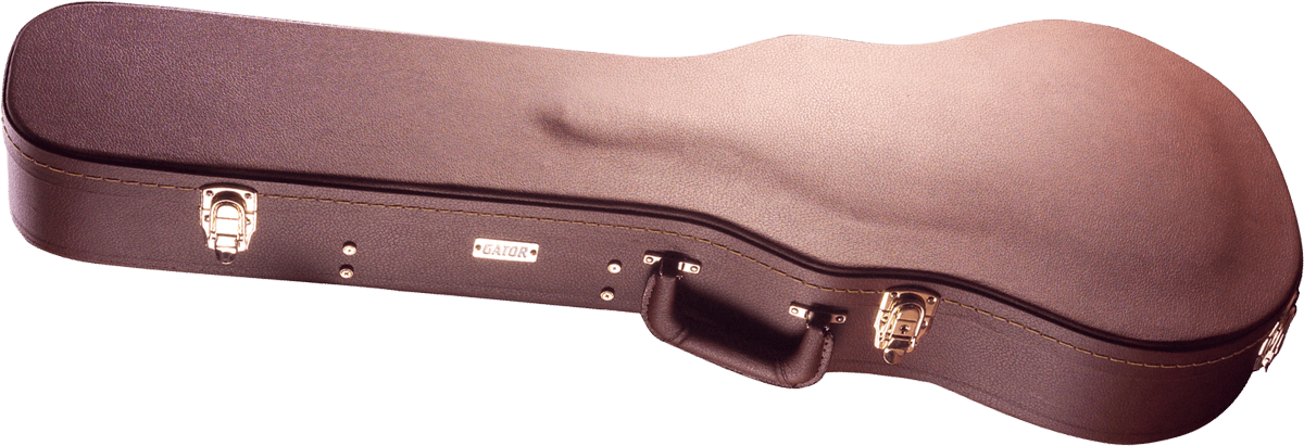Les Paul Brown Deluxe Wooden Case - GW