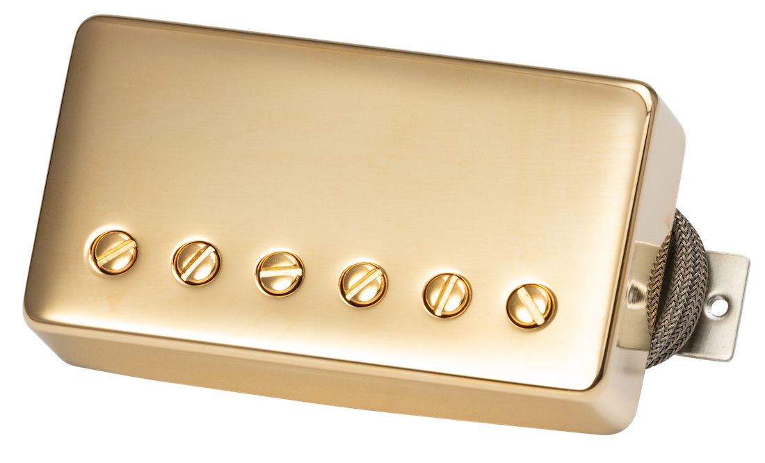 Custombucker Double Black True Historic Gold Cover