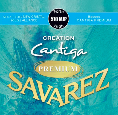Savarez CLASSIC CORDS CANTIGA CREATION PREMIUM SET 510MJP HIGH VOLTAGE
