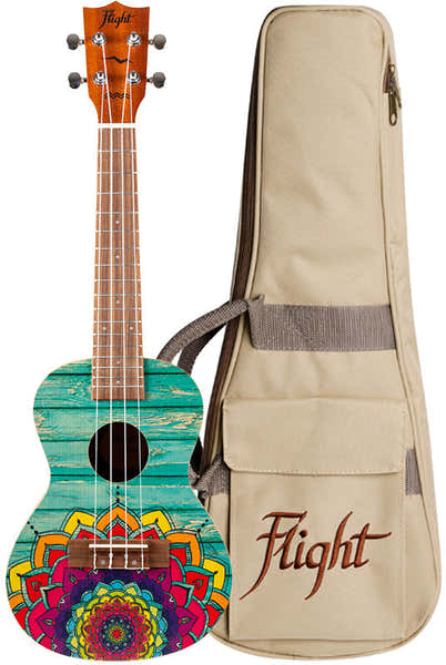 Flight AUC33 Art Concert Ukulele - Mansion -