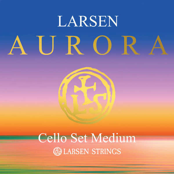 CELLO STRINGS LARSEN AURORA SET 4/4 MEDIUM