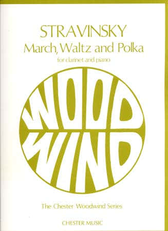 Stravinsky I. - March Waltz Polka- Clarinette et Piano