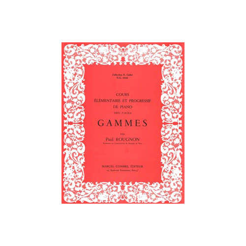 Combre Rougnon - Gammes - Piano