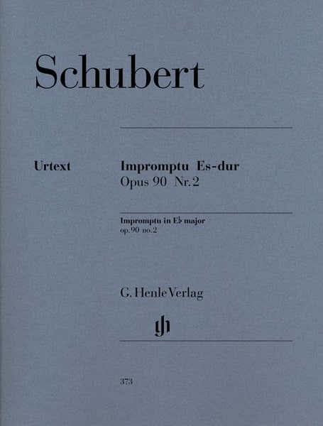 Henle Verlag Schubert F. - Romptu E Flat Major Op. 90,2 D 899