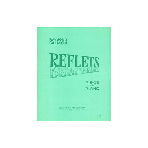 Combre Salmon - Reflets - Piano