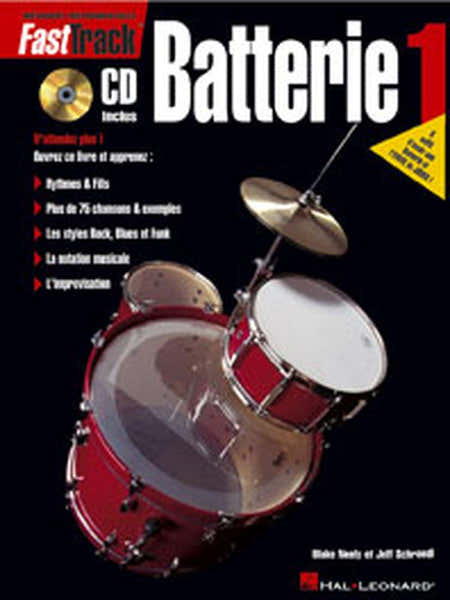 Hal Leonard Fast Track Batterie Vol.1 + CD